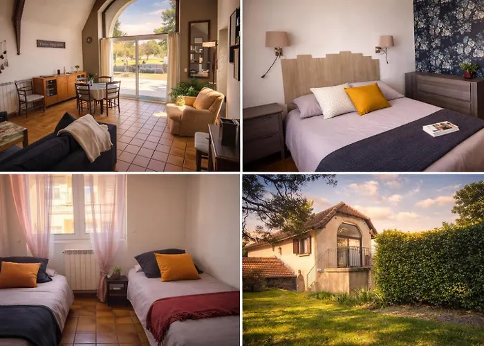 Maison 2 Chambres Avec Parking Et Jardin 4 Pers Figeac Nyaraló *